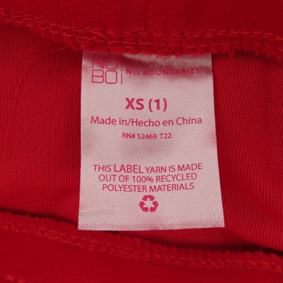 No Boundaries Juniors XS 1 Red Velour Tracksuit Cat Print Christmas Holiday NEW - Picture 11 of 15